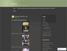 Tablet Screenshot of bookchats.wordpress.com