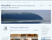 Tablet Screenshot of dianajhale.wordpress.com