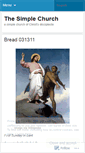 Mobile Screenshot of opensimplechurch.wordpress.com