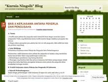 Tablet Screenshot of kurnianingsih31207335.wordpress.com