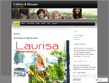 Tablet Screenshot of laurisablouse.wordpress.com