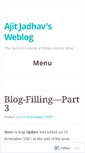 Mobile Screenshot of ajitjadhav.wordpress.com