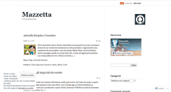 Desktop Screenshot of mazzetta.wordpress.com