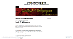 Desktop Screenshot of eroticartwallpapers.wordpress.com