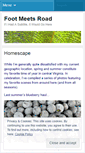 Mobile Screenshot of footmeetsroad.wordpress.com