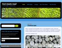 Tablet Screenshot of footmeetsroad.wordpress.com