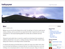 Tablet Screenshot of kathysyear.wordpress.com