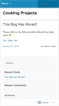 Mobile Screenshot of cookingprojects.wordpress.com