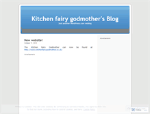 Tablet Screenshot of kitchenfairygodmother.wordpress.com