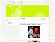 Tablet Screenshot of monmanegeamoi.wordpress.com