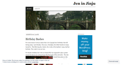 Desktop Screenshot of jeninjinju.wordpress.com