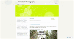 Desktop Screenshot of annettew.wordpress.com