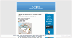 Desktop Screenshot of elegast.wordpress.com