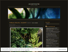 Tablet Screenshot of everyanyday.wordpress.com