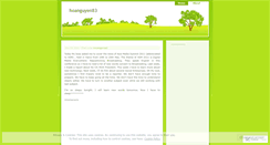 Desktop Screenshot of hoanguyen83.wordpress.com