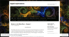 Desktop Screenshot of digitalexplorations.wordpress.com