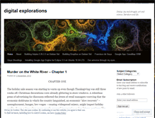 Tablet Screenshot of digitalexplorations.wordpress.com