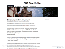 Tablet Screenshot of fdpbruchkoebel.wordpress.com