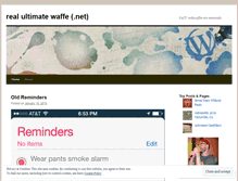 Tablet Screenshot of mdawaffe.wordpress.com