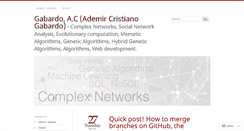 Desktop Screenshot of ademirgabardo.wordpress.com