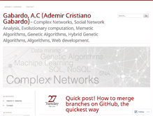 Tablet Screenshot of ademirgabardo.wordpress.com