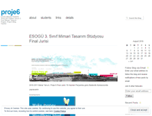 Tablet Screenshot of proje6.wordpress.com