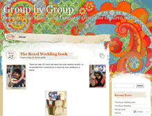 Tablet Screenshot of groupbygroup.wordpress.com