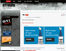 Tablet Screenshot of gtiradio.wordpress.com