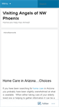Mobile Screenshot of angelministries.wordpress.com