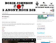 Tablet Screenshot of borisborisboris.wordpress.com