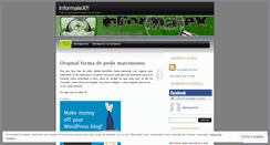 Desktop Screenshot of informatex.wordpress.com