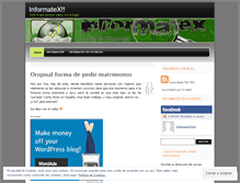 Tablet Screenshot of informatex.wordpress.com