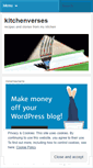 Mobile Screenshot of kitchenverses.wordpress.com