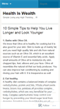 Mobile Screenshot of healthwealth19.wordpress.com