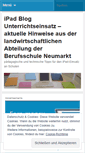 Mobile Screenshot of ipadklasse.wordpress.com