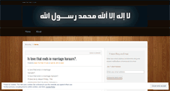 Desktop Screenshot of islamthetruthoflife.wordpress.com