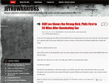 Tablet Screenshot of jetrowarriors.wordpress.com