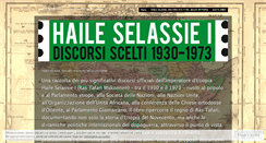 Desktop Screenshot of haileselassie.wordpress.com