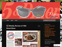 Tablet Screenshot of 5anddiner.wordpress.com