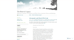 Desktop Screenshot of batavialegacy.wordpress.com