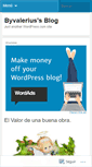 Mobile Screenshot of byvalerius.wordpress.com
