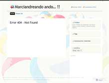 Tablet Screenshot of marciandrea.wordpress.com