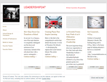 Tablet Screenshot of leadership247.wordpress.com