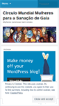 Mobile Screenshot of meditacaomundialmulheres.wordpress.com