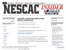 Tablet Screenshot of nescacinsider.wordpress.com