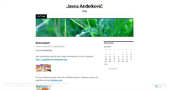 Desktop Screenshot of jasna1.wordpress.com