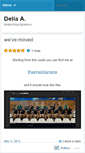 Mobile Screenshot of deliaalbu.wordpress.com