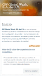 Mobile Screenshot of globalwash.wordpress.com