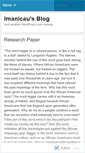 Mobile Screenshot of imanicau.wordpress.com