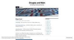 Desktop Screenshot of douglasandmain.wordpress.com